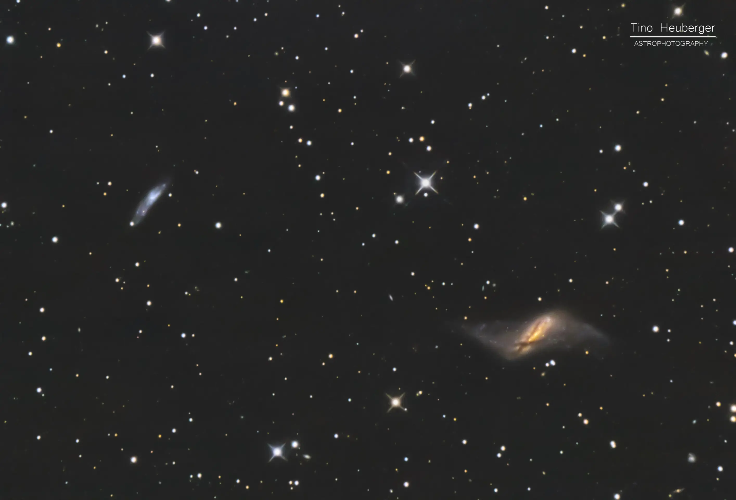 NGC660 and IC148