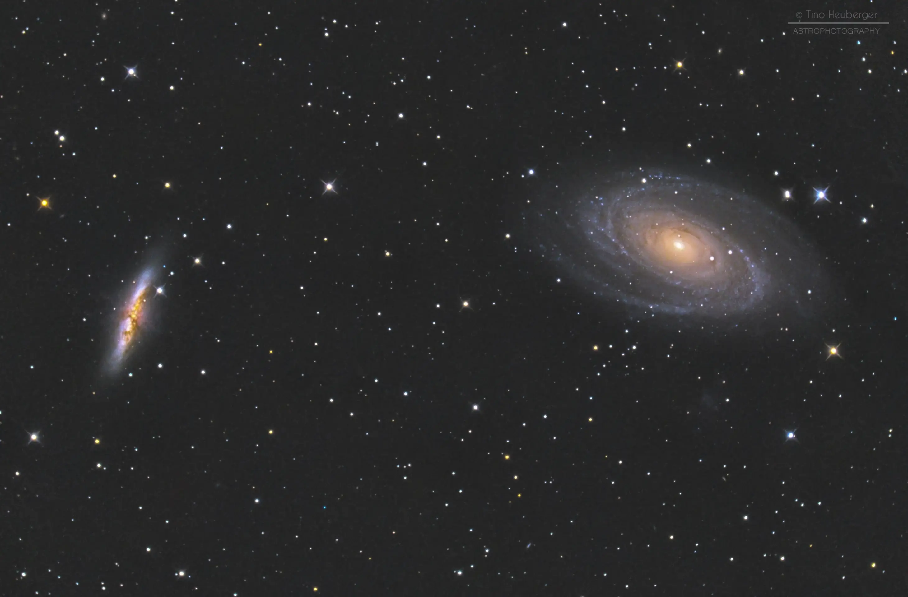 Messier 81 and 82