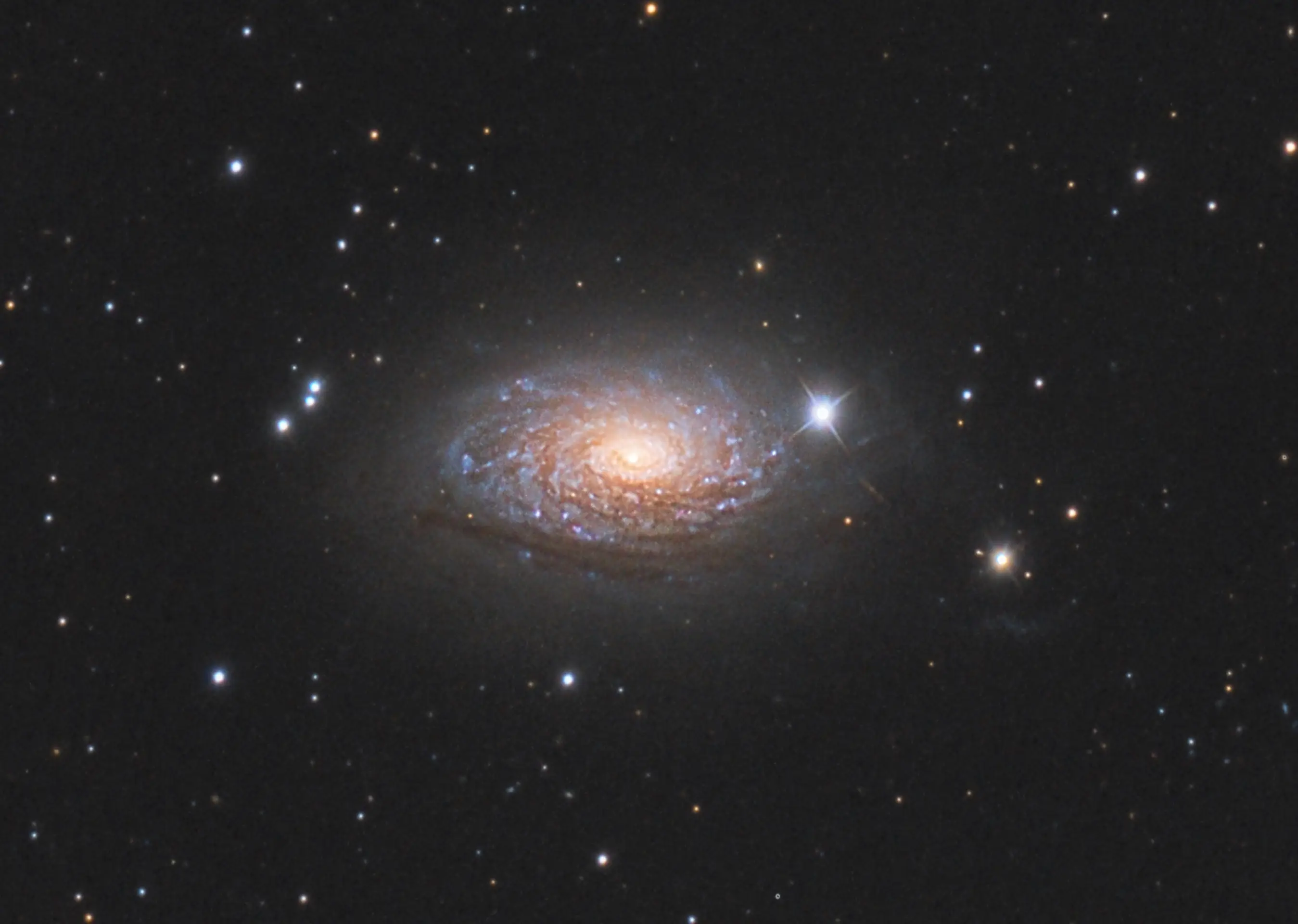 M63 The sunflower galaxy